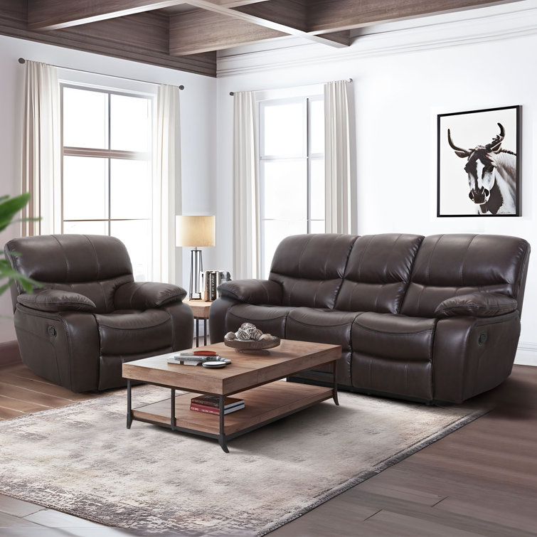 Latitude Run® 2 - Piece Faux Leather Living Room Set & Reviews | Wayfair